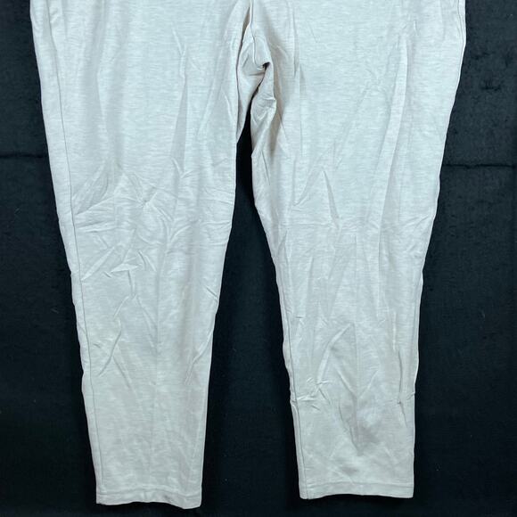 Chicos Womens Pants Cream Pull On High Rise Crop Ankle Stretch 3 (XL) - Picture 3 of 11